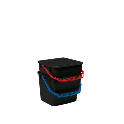 Seau Rouge 15L pour chariot de lavage duo - Henri Julien