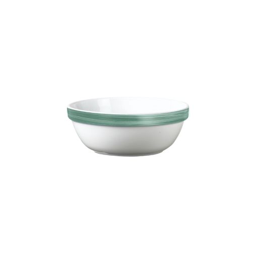 Saladier RESTAURANT BRUSH Ø120xh47mm 31,5cl Verre trempé Dark green - Henri Julien