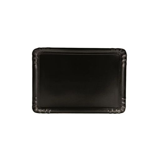 25 Plateaux de réception Traiteur 420x280mm Carton Noir - Prix en baisse - Henri Julien