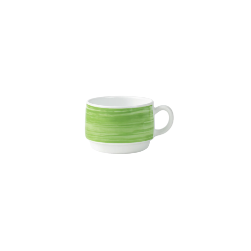 Tasse à thé RESTAURANT BRUSH 19cl Vert - Prix en baisse - Henri Julien