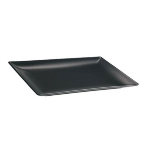 Assiette rectangle STONEWARE 340x220mm Grès Noir - Henri Julien