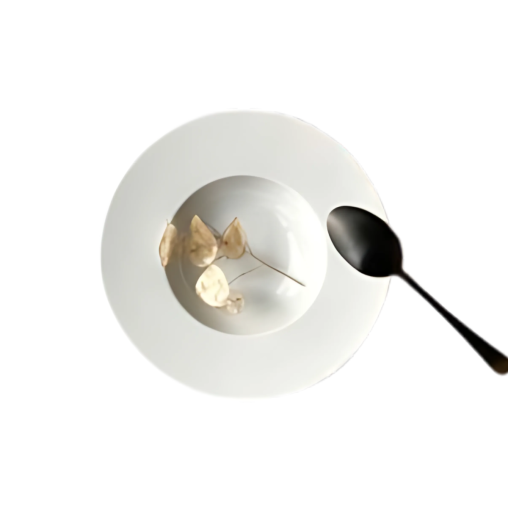 Assiette dégustation creuse PURE blanc Ø231 - Henri Julien