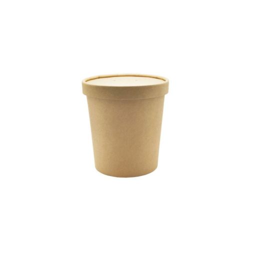 25 Pots 48cl Ø96xh97mm Kraft - Prix en baisse - Henri Julien