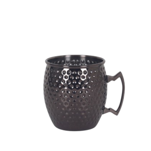 Mug martelé MOSCOW MULE noir 50cl - Henri Julien