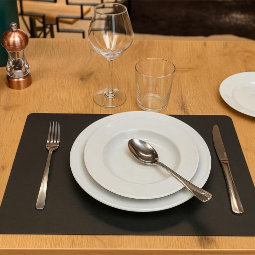 Assiette creuse ROMA Ø224mm Porcelaine Blanc - Henri Julien