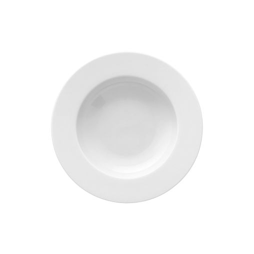 Assiette creuse ROMA Ø224mm Porcelaine Blanc - Henri Julien