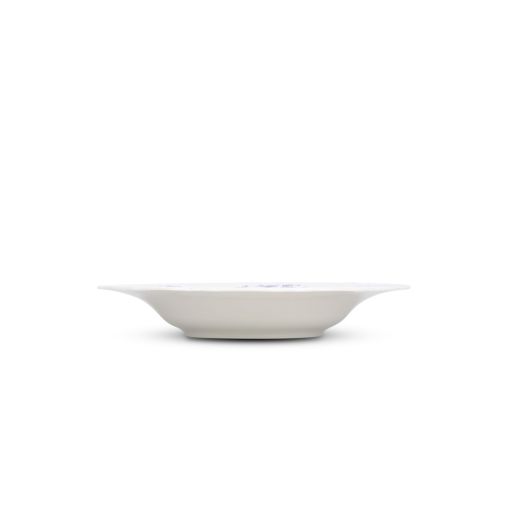 Assiette creuse RETRO BLUE FLOWER Ø235xh39mm Porcelaine Blanc - Henri Julien