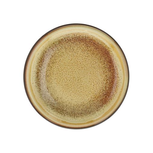 Assiette plate PROVENCE CURCUMA Ø260mm Jaune - Henri Julien