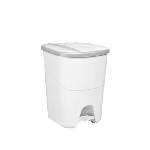 Poubelle Pronet 40L Couvercle Blanc - Prix en baisse - Henri Julien