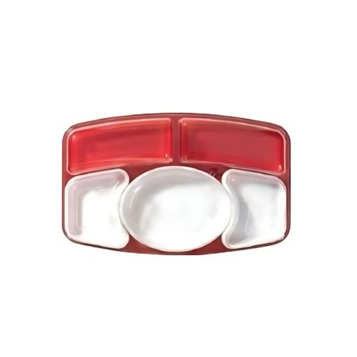 15 Plateaux Repas Prestige Rouge - Henri Julien