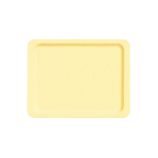 Plateau Gn1/2 ZÉNITH 32,5x26,5 Polyester Miel Moucheté - Henri Julien
