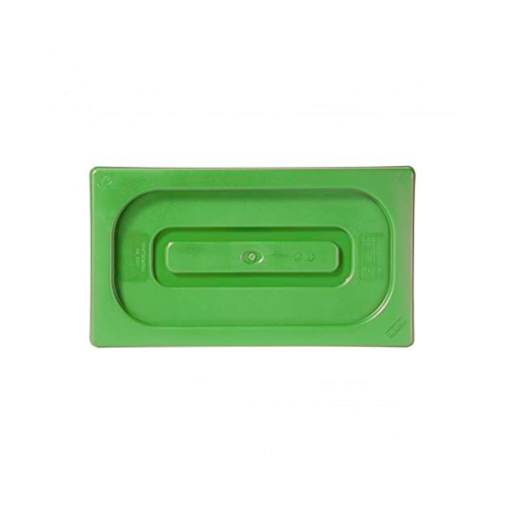 Couvercle Polynorm hermétique Vert pour Bac Gastro GN1/6 - Henri Julien