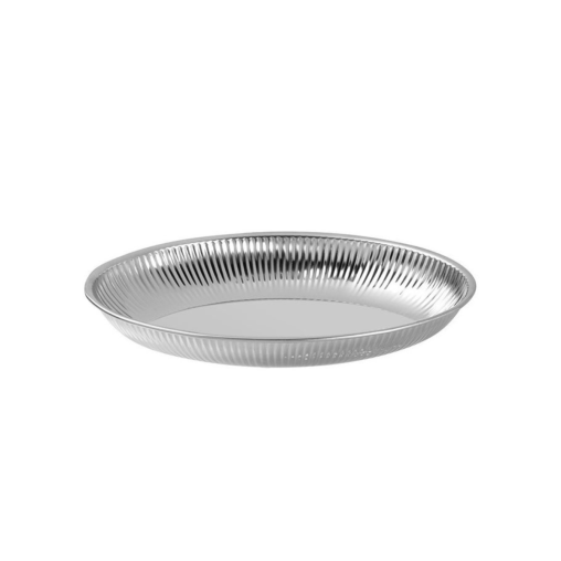 Corbeille cannelée Inox 18% 26,5cm - Henri Julien