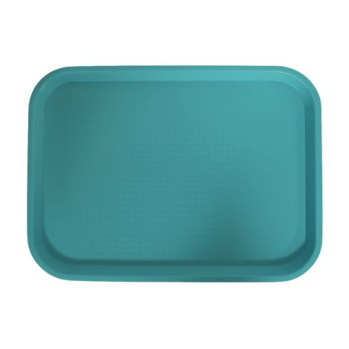 Plateau self Polypropylène 45,7x35,6mm Turquoise - Henri Julien