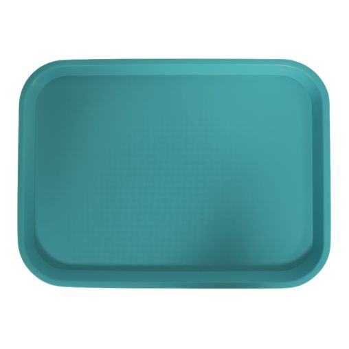 Plateau self Polypropylène 45,7x35,6mm Turquoise - Henri Julien