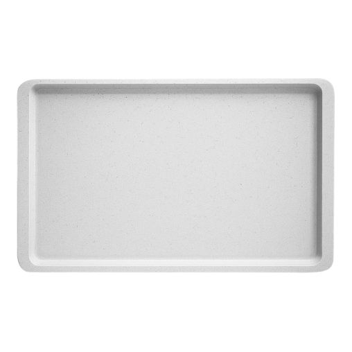 Plateau Gn1/1 ZÉNITH 53x32,5 Polyester Poivre Blanc - Henri Julien
