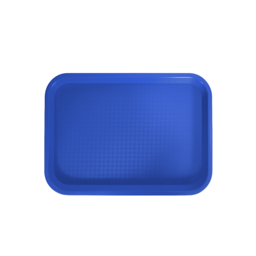 Plateau Fast Food POLYPRO 34,5x27 Bleu - Henri Julien