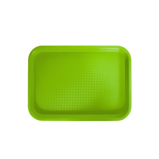 Plateau Fast Food POLYPRO 34,5x27 Vert - Henri Julien