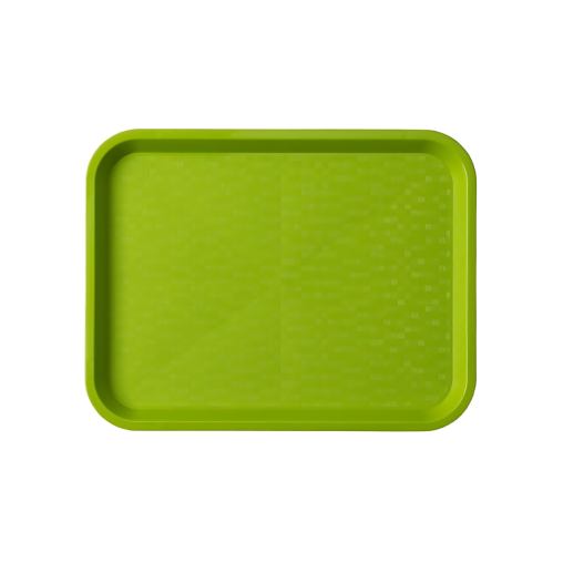 Plateau Fast Food POLYPRO 34,5x27 Vert - Henri Julien