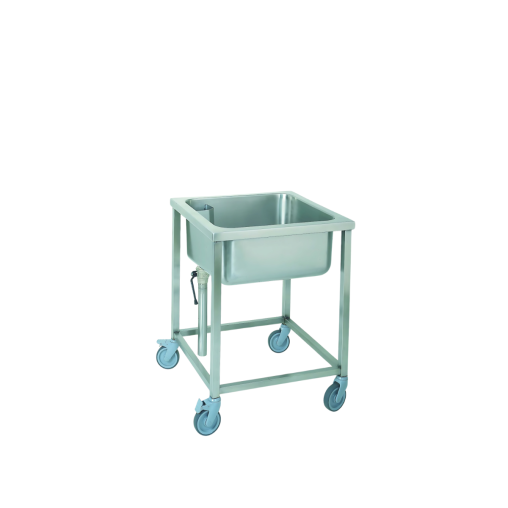 Cuve Mobile haute 100 Litres inox - Henri Julien