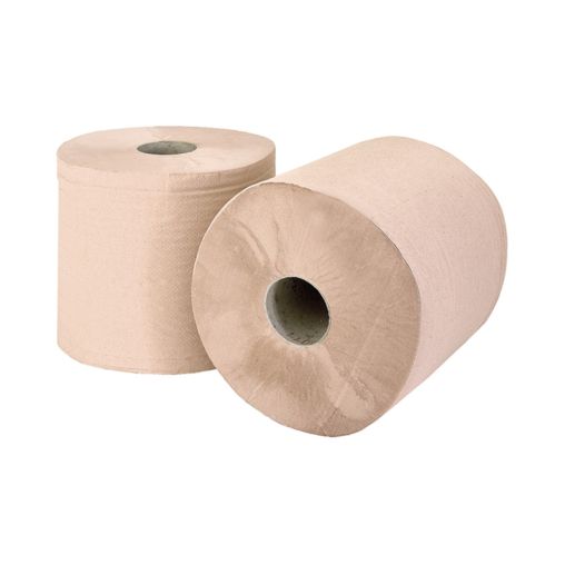 2 Bobines d'Essuyage 800 feuilles 2 épaisseurs Ouate de Cellulose Naturel - Henri Julien
