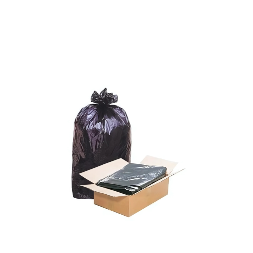 250 Sacs poubelle déchets courants 50L Noir - Henri Julien