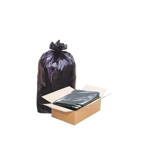 200 Sacs poubelle déchets lourds 100L Noir - Henri Julien