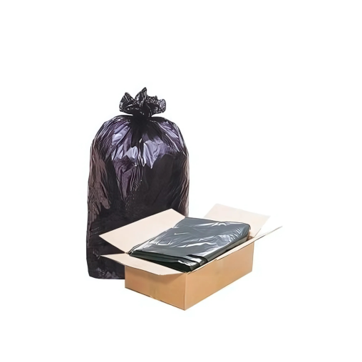 200 Sacs poubelle déchets lourds 110L Noir - Henri Julien