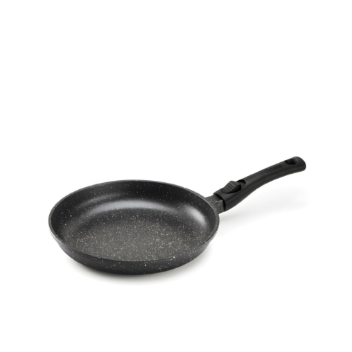 Poêle Premium Ø280mm façon pierre + manche amovible Pradel Excellence - Henri Julien