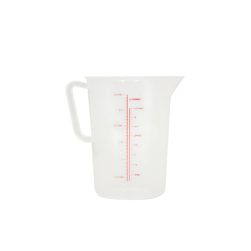Pichet Gradué 3L - Polypropylène Transparent - Henri Julien