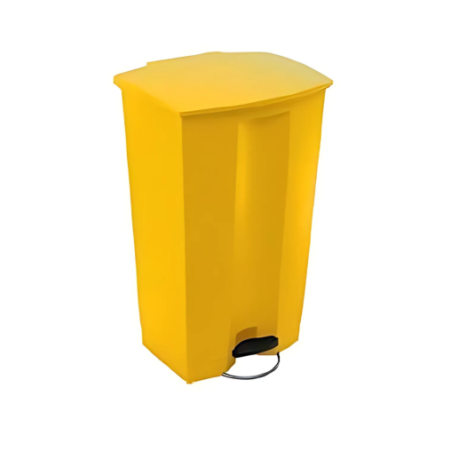 Collecteur Step-On 90L Jaune - Henri Julien