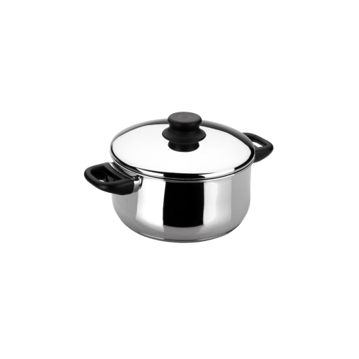 Faitout + couvercle STUDIO Ø24 Inox - Henri Julien