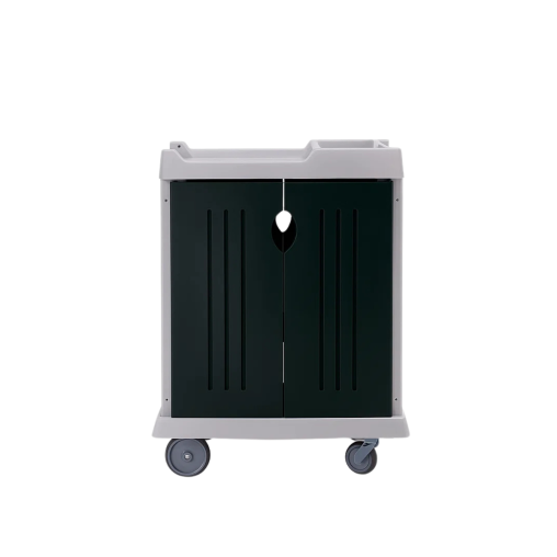Chariot 4 niveaux + 4 portes Noir - Saint Romain - Henri Julien