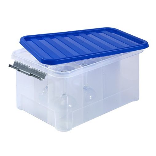 Clip'box 12 cases Polypropylène Transparent + 12 verres BALLON 19cl - Henri Julien