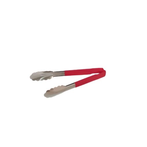 Pince inox Manche Couleur 24cm Rouge - Henri Julien